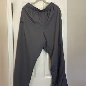 Gray Under Armour Athletic Pants